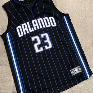 Fanatics Tristan da Silva Black Orlando Magic Jersey